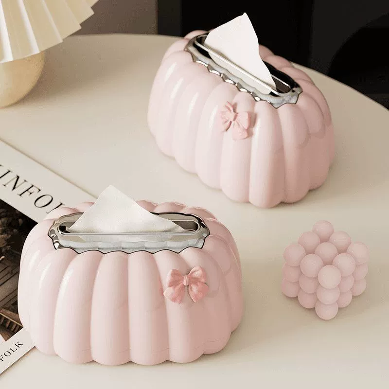 Tissue box living room high-end light luxury cardboard box home coffee table ornament creative paper box car interior sense
