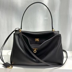 【ハイバージョン】パリロデオ本革トートバッグオシャレ高级感ソフト牛革ハンドバッグ脇下バッグオシャレ