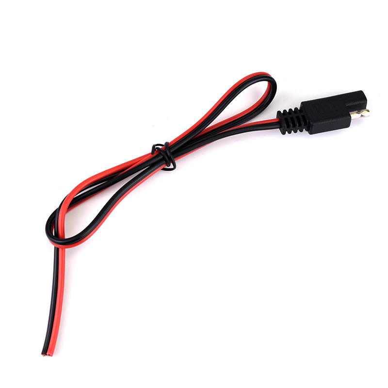 厂家供应 公母对插连接线  拖车连接线  红黑线插 头可定