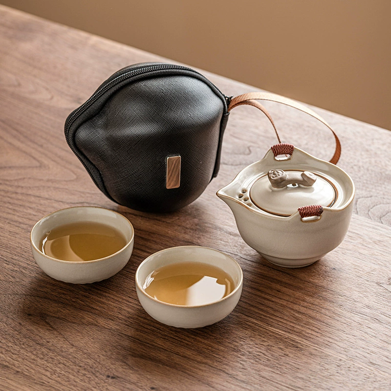Travel handheld tea set for camping for traveling
