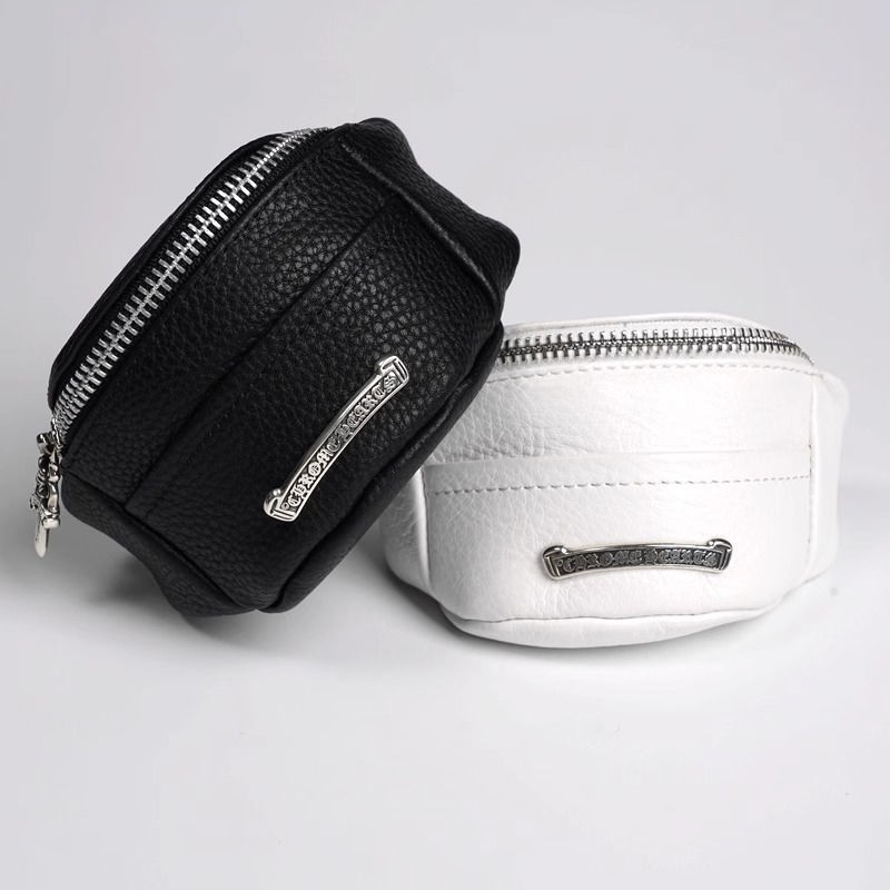 2025 New Earphone Bag, Black Wrist Bag, Unisex Trendy Bag, Waist Bag, Sweet and Cool Style Coin Purse, Key Bag