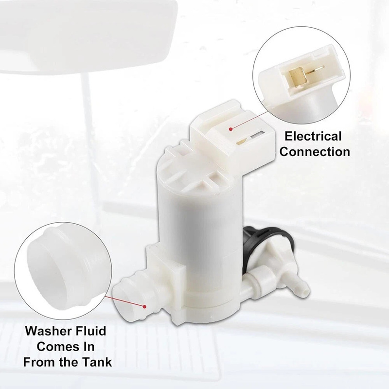 28920-CA000 window washer pump water spray motor is suitable for Nissan Tiida, Qashqai, NV200 28920-CA000 window washer pump water spray motor is suitable for Nissan Tiida, Qashqai, NV200