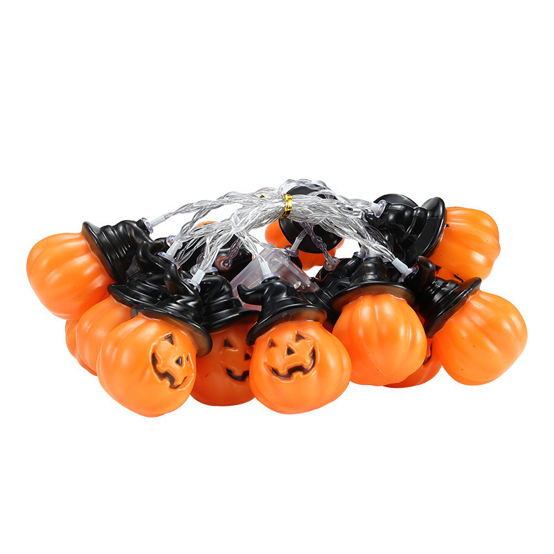 Lanterna a LED con ciondolo a forma di cappello da mago, decorazione per feste in casa stregata, per Halloween, colore: nero_voghion.com