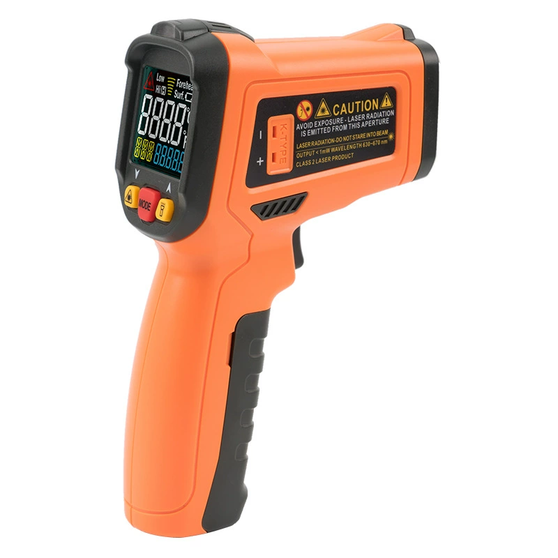 PEAKMETER Инфракрасный термометр PM6530c Промышленный высокоточный электронный термометр для обнаружения температуры масла Температура воды измерения температуры