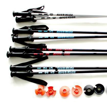 Skistöcke 70-130 cm Länge, Flugzeugaluminium, Hochleistungscarbon, geeignet für verschiedene Schneesportler_voghion.com