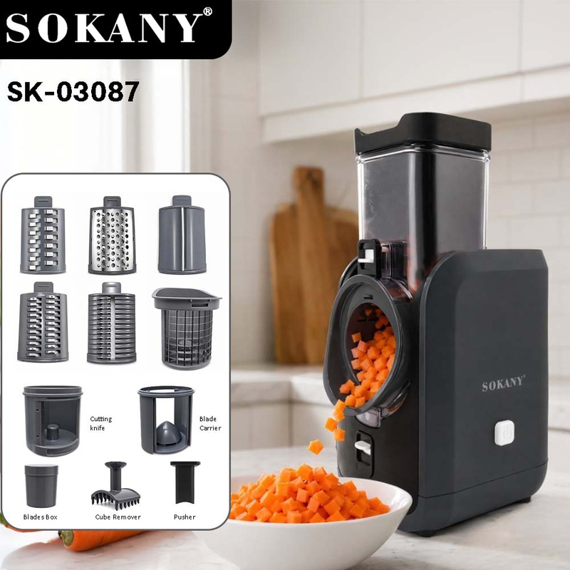 Cross-Border 6-in-1 Vegetable Cutter, Easy-To-Clean Shredding, Dicing, and Grating Machine, Roller-Type Vegetable Salad Maker Sk-03087 Cross-Border 6-in-1 Vegetable Cutter, Easy-To-Clean Shredding, Dicing, and Grating Machine, Roller-Type Vegetable Salad Maker Sk-03087