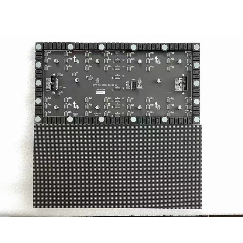 Source factory Led ring display indoor advertising decoration curved cylindrical special-shaped electronic screen soft module 5