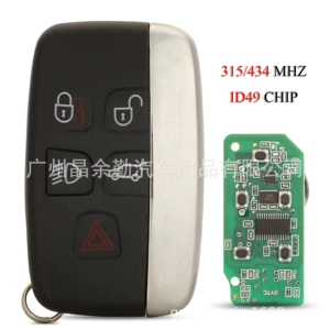 Land Rover Range Rover Aurora Discovery Jaguar Smart Card ID49 üçün 315/433Mhz pult