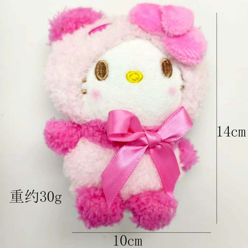 Sanrio, плюшевая подвеска, украшение для сумки, брелок, аксессуар