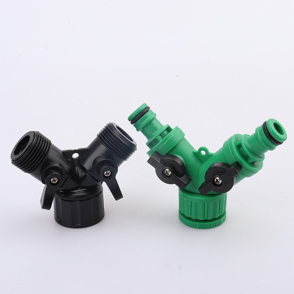 Accesorios de conector de grifo de jardín invernadero equipo de riego universal conector rápido de tubería de agua riego por goteo y accesorios