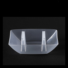 抽油烟机油杯通用欧式方形塑料吸烟机耐用接油盒漏斗油槽油碗配件