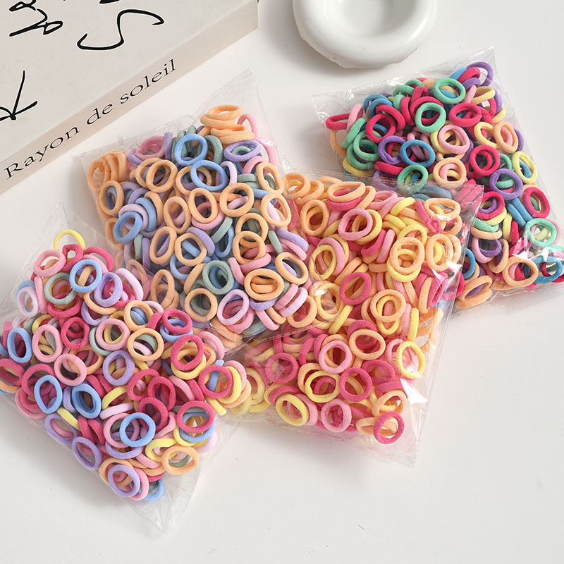 Children's Elastic Hair Bands, Hair Ties, Towel Rings, Hair...