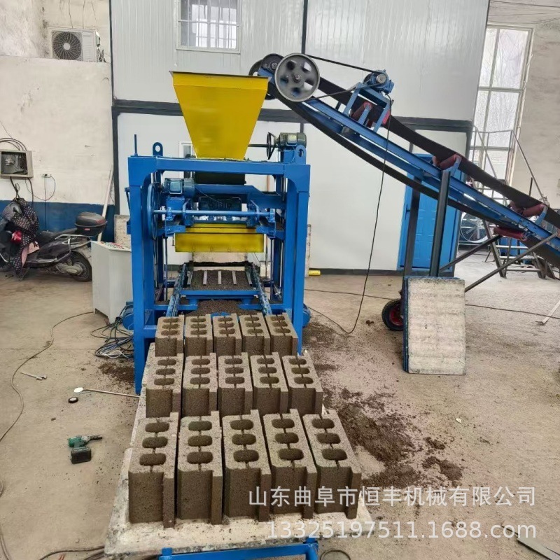 免烧空心砖机 固定式混凝土制砖机  可换模具水泥砖机380V电机