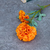 Orange 4 artificial flower European wedding simulation flower wedding hall hotel ceiling decoration fake flower roads to quote silk flowers