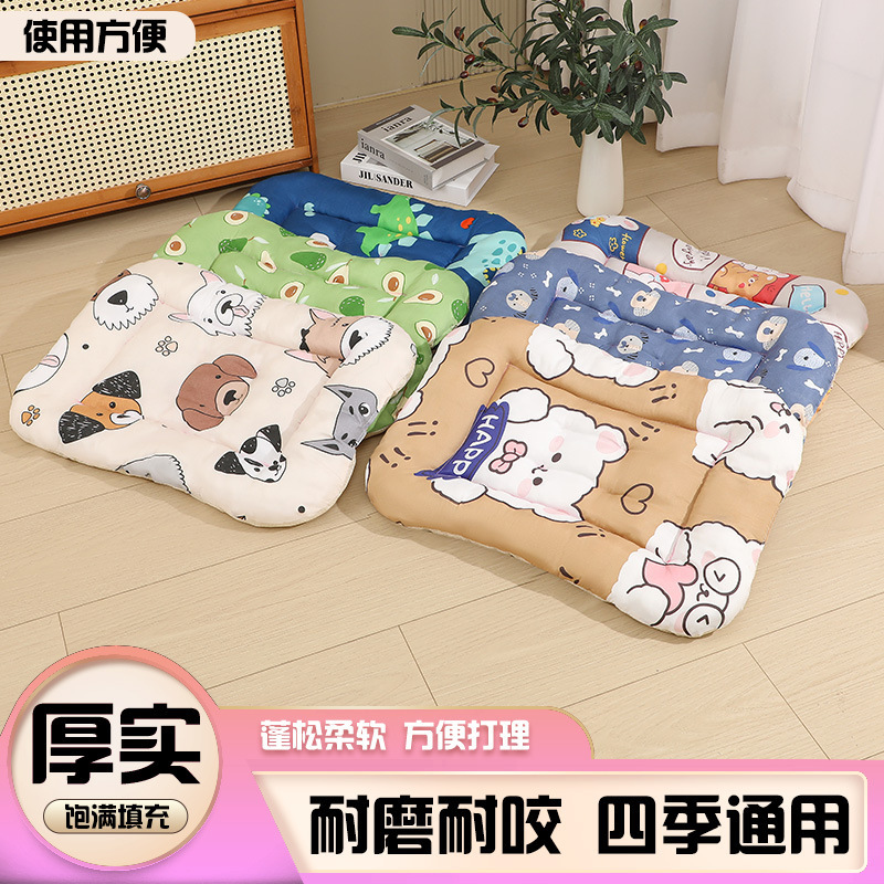 Pet Mats for All Seasons, Breathable, Soft and Comfortable, Cotton Mats for Sleeping, Cat Bed Mats, Dog Bed Mats Wholesale