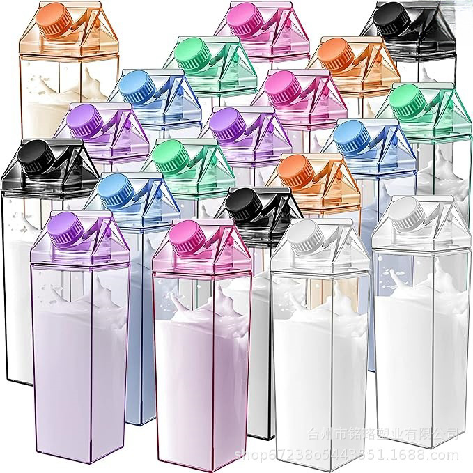 Amazon Xiyin temu Cross-border Platform Explosions 500ml Plastic Milk Cup Factory in stock Printing logo Amazon Xiyin temu Cross-border Platform Explosions 500ml Plastic Milk Cup Factory in stock Printing logo