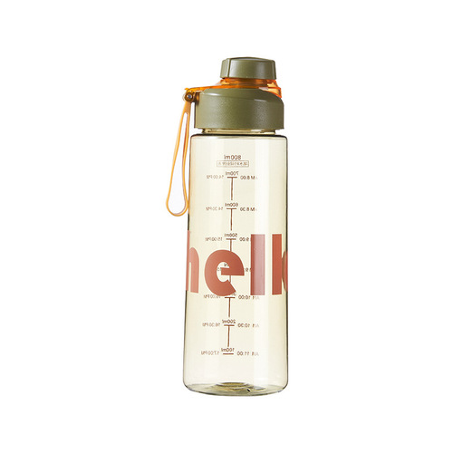 Minimalist summer water cup with Ins space cup strap anti-fall sports travel cup simple water bottle on-the-go cup