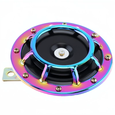 horn baking blue colorful | Car horn/tweeter