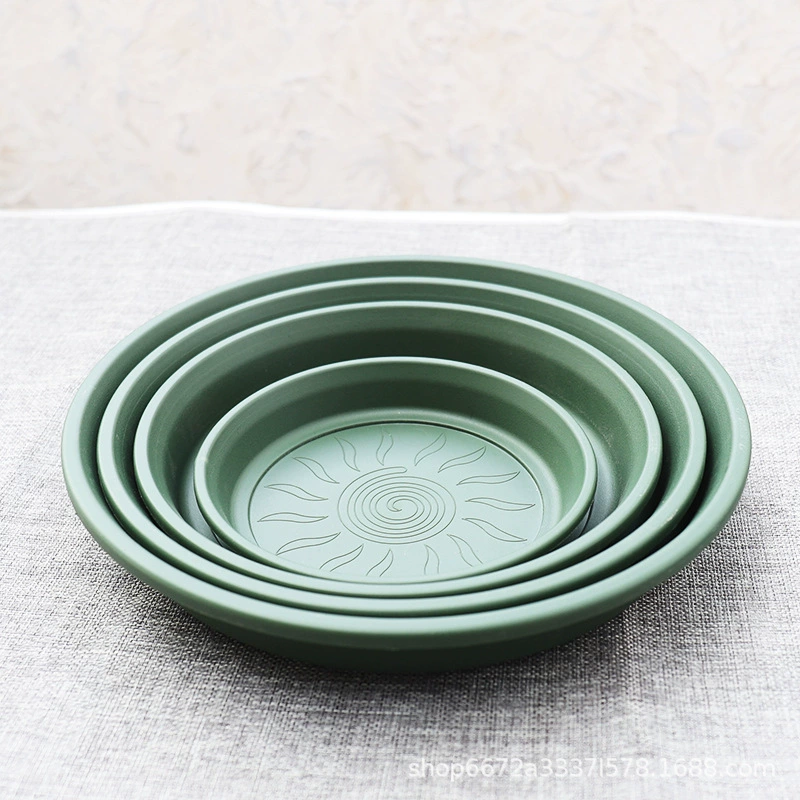 Универсальная фабрика второго поколения Galon горшок лоток цветочный горшок лоток утолщение цветочный горшок кружево лоток круглый цветочный горшок лоток