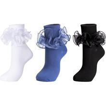 I 87212 Lace Trimmed Cotton Socks ��˿�������� �羳ŷ��