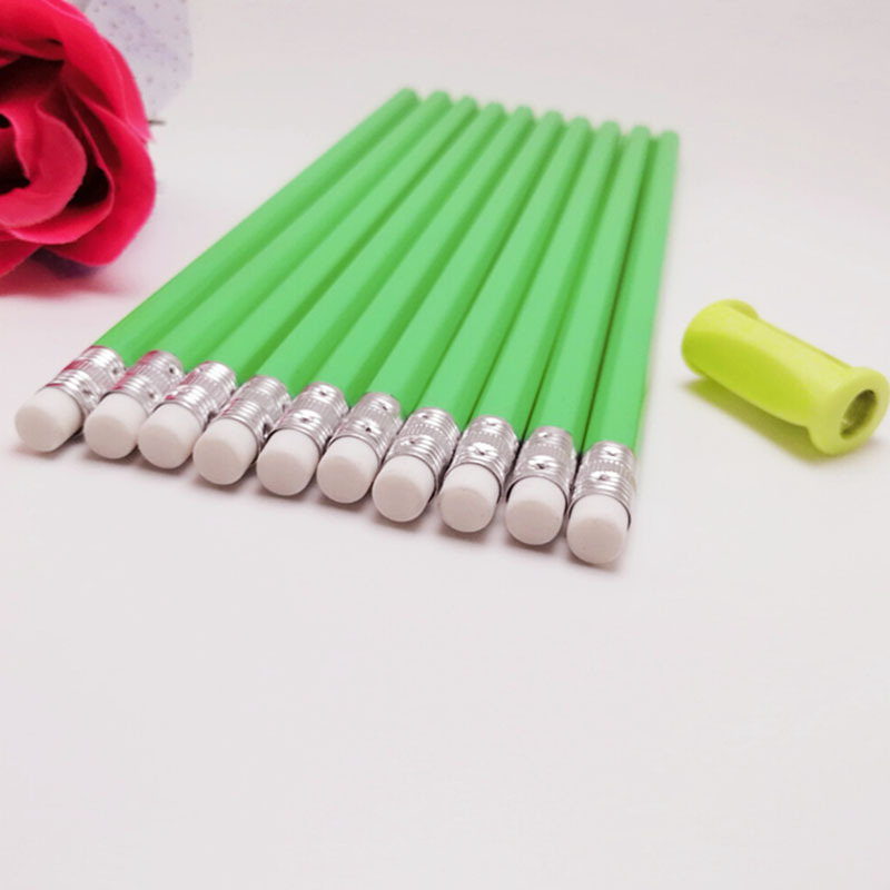 Suministro directo de fábrica Primer Grado estudiantes de escuela primaria escritura HB lápiz suministros Hotel hexagonal cuero al por mayor