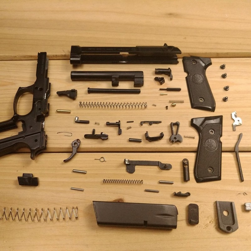 1:2.05合金帝国M92A1ベルレッタ模型玩具銃キーホルダー金属発射不可|undefined