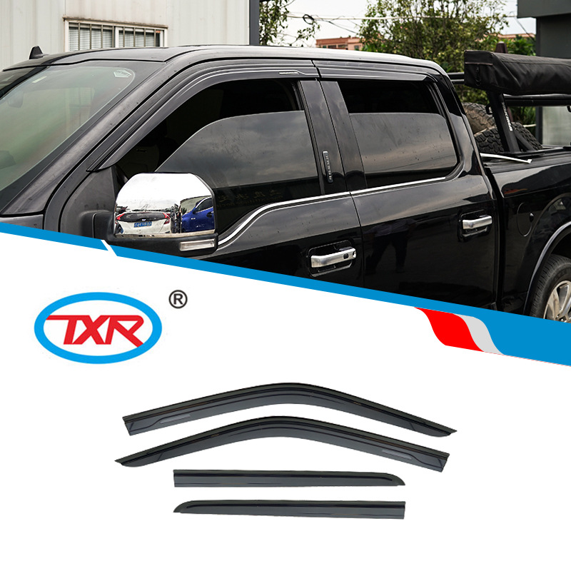 Adecuado para Ford F150 protección solar Ford F150 Raptor visores ventana ventana ceja de lluvia