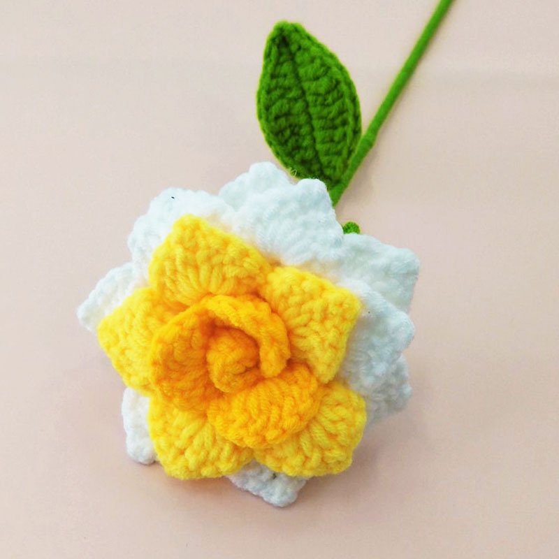 Producto terminado-degradado de rosa de Punta amarilla