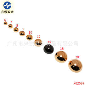 批发箱包五金配件锌合金蘑菇钉 金属包底防磨脚钉6mm-20mm 规格齐