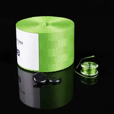 car general national standard modified – Car seat belt - fluorescent-green-national-standard