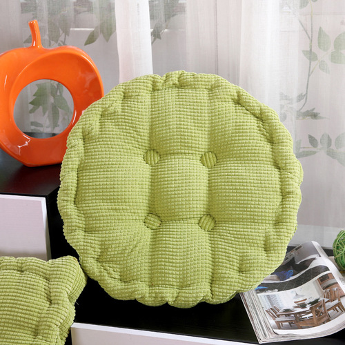 Manufacturer customized three-dimensional corn kernel cushion, thickened handmade fat cushion, tatami cushion, corduroy buttocks cushion
