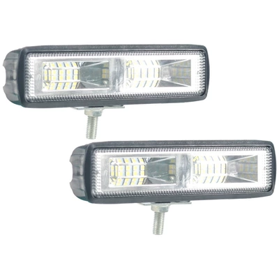 Avtomobil LED iş işığı, tək sıra 12 işıq, off-road avtomobil LED işığı, motosiklet super parlaq spot işıq.