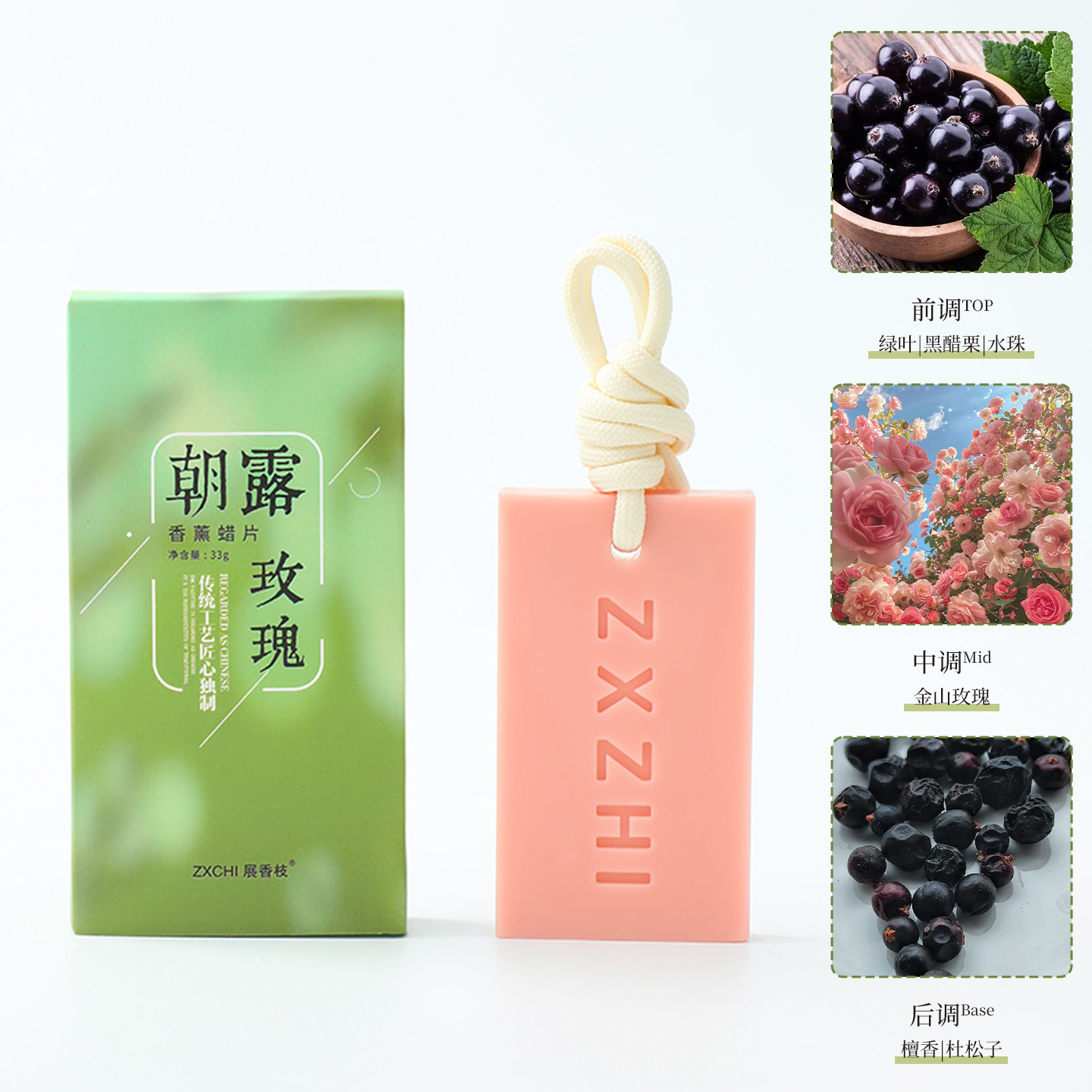 Tableta de Cera Aromática Colgante, Aromatizante y Duradera, para Armario