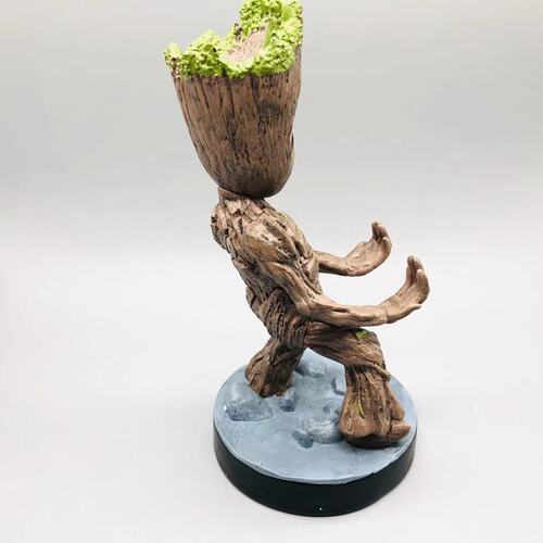 Household tree man mobile phone holder game console handle holder pen holder desktop ornaments cartoon game hall ornaments