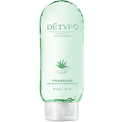 Aloe Vera Gel Soothing Moisturizing Gel 220g Improve Acne Skin Hydrating Moisturizing Gel Cream Wholesale