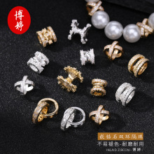 14K����Ƕ�ʯ�p�hʮ�ָ��鱣ɫdiy�����Ƭ����Ʒ�������