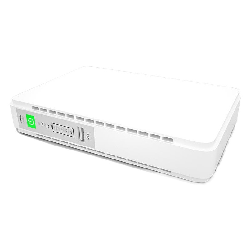 5V9V12V15V24V Mini ups Enrutador de alimentación ininterrumpida Monitor de gato óptico 8800-10000mAh