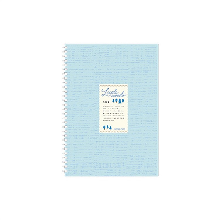 소프트 코일 B5/80 페이지 시더 블루