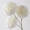 3-head pleated hydrangea white
