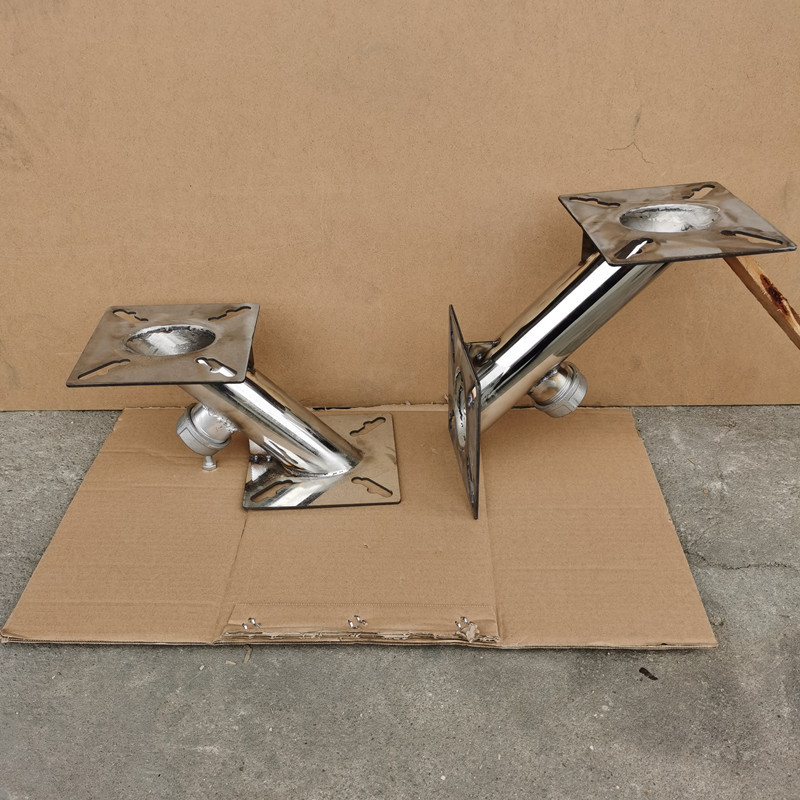 注塑机连接固定法兰吸料机转换底座2L四方转接斗料斗不锈钢转接斗