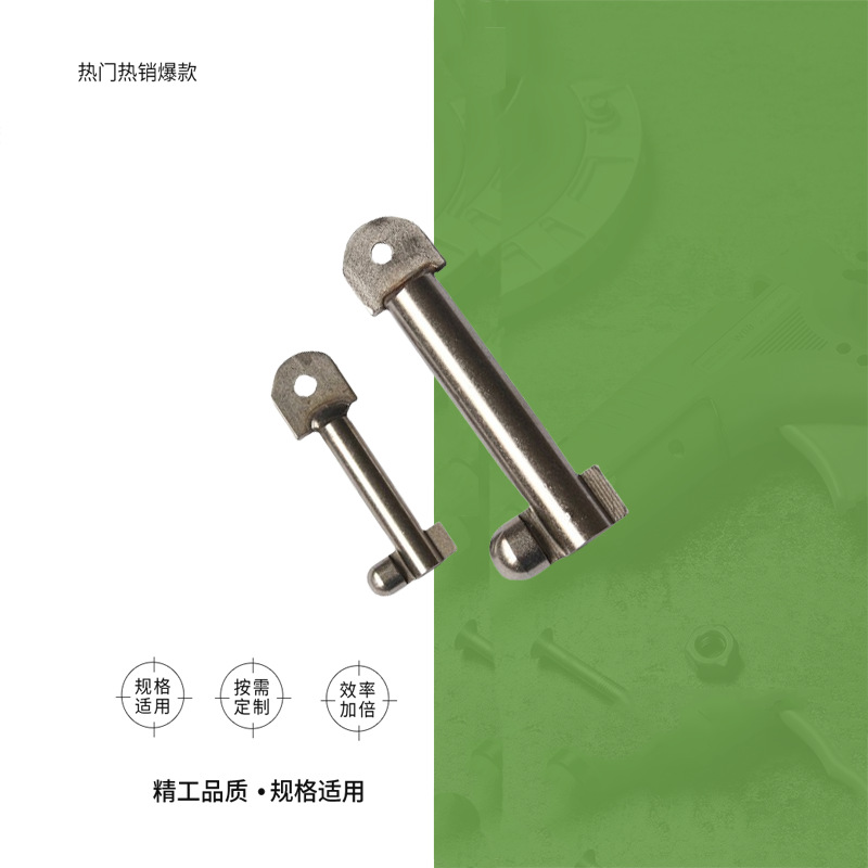 IMPA 696801 토글 볼트 칼라 핀 타입 A M6 * 43MM-M22*72MM 스테인레스 스틸 해양 토글 볼트