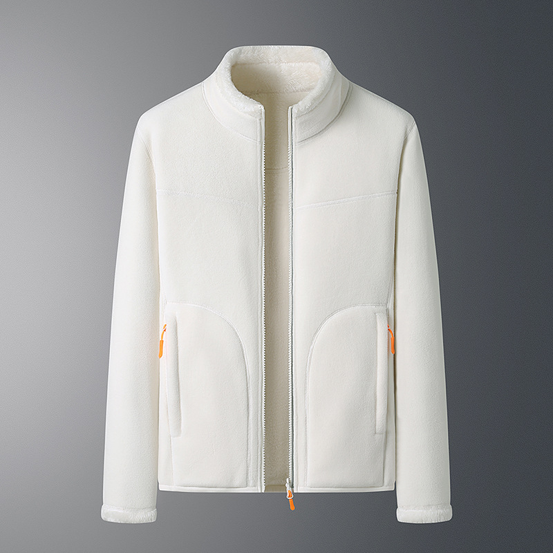 Transfronterizo otoño y invierno doble cara más camisa de terciopelo grueso chaqueta de terciopelo de hombre chaqueta de moda de hombre ropa cálida