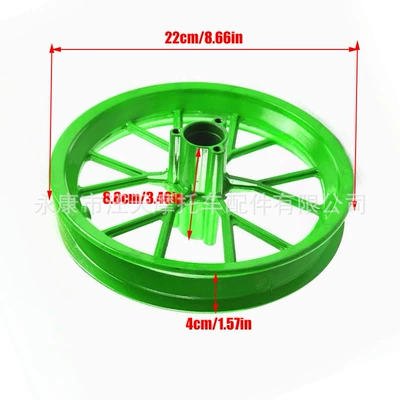 Rear Hub Aluminum Rim — Hub