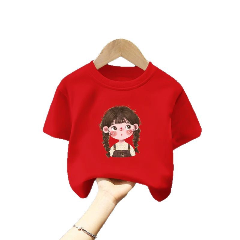 Short sleeve T-shirt, summer clothing, cotton summer set, for teenagers 5