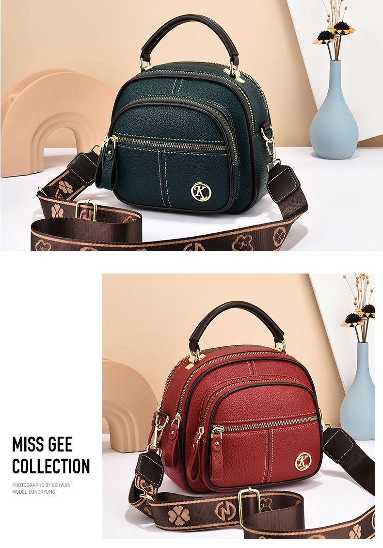 Bolso bandolera pequeño cuadrado de mano para mujer, versátil, nuevo, 2024_voghion.com