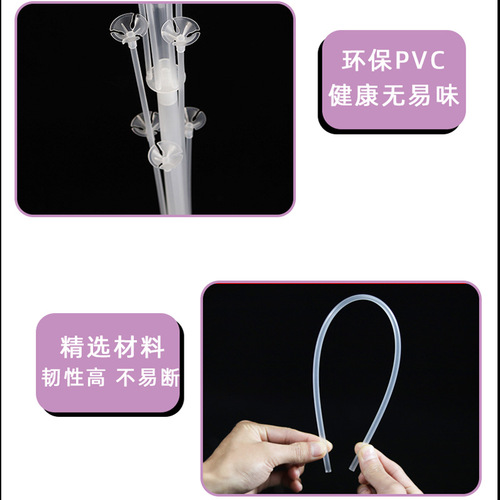 Floor floating wedding party birthday decoration display bracket layout supplies heightened balloon table floating column wedding wedding