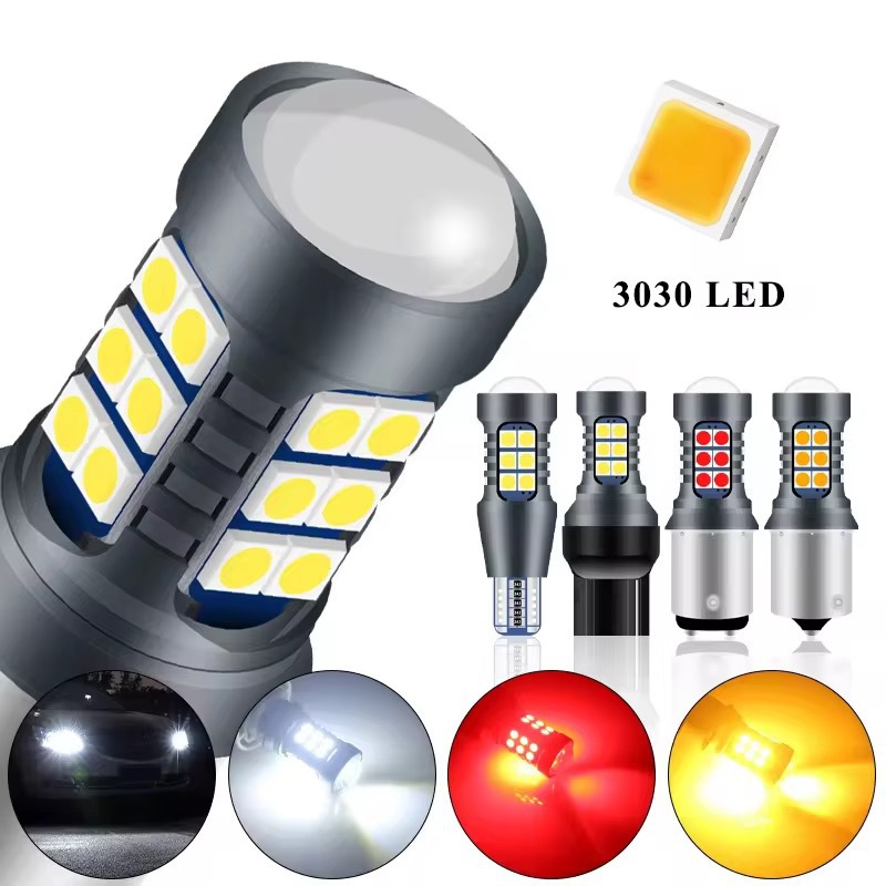 T15 T20 1156 1157 3030 27SMD Car LED Reverse Light Brake Light Turn Signal Light