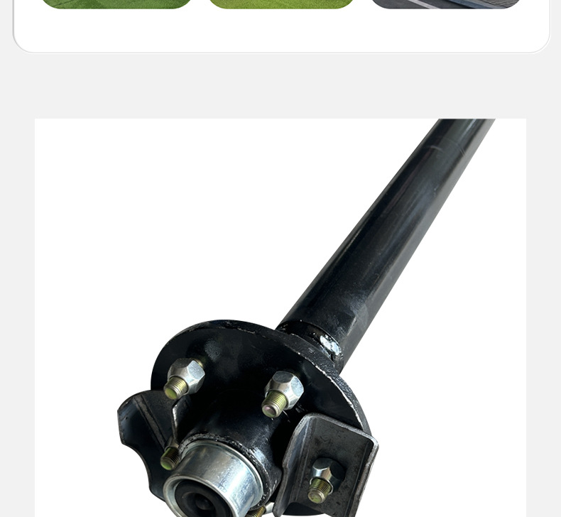 Source Factory Various Models of Trailer Axle Assembly, Yacht Rv Axle, Various Tonnage Axles