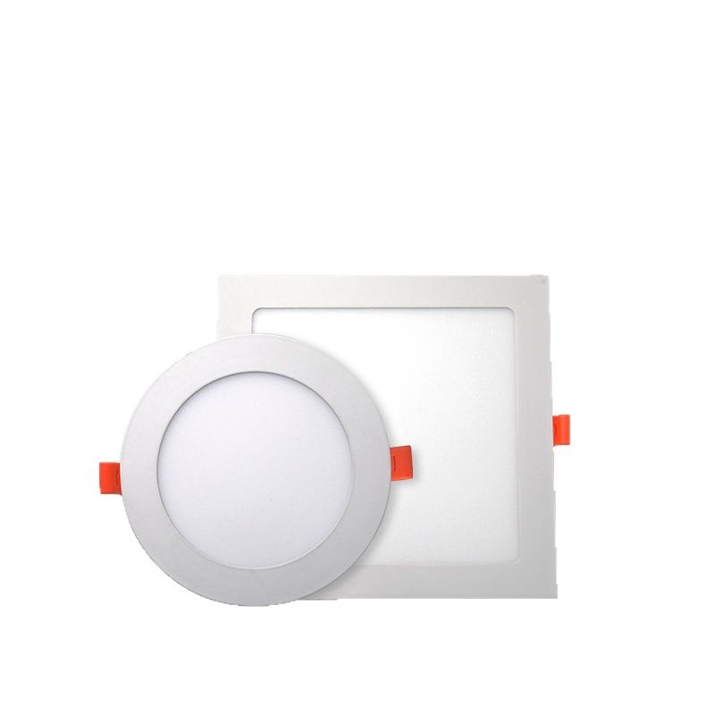 Lámpara de Techo LED Empotrada Ultrafina, Antideslumbrante, para Hotel, Hogar, Sala de Estar, Cuadrada, con 70 Orificios