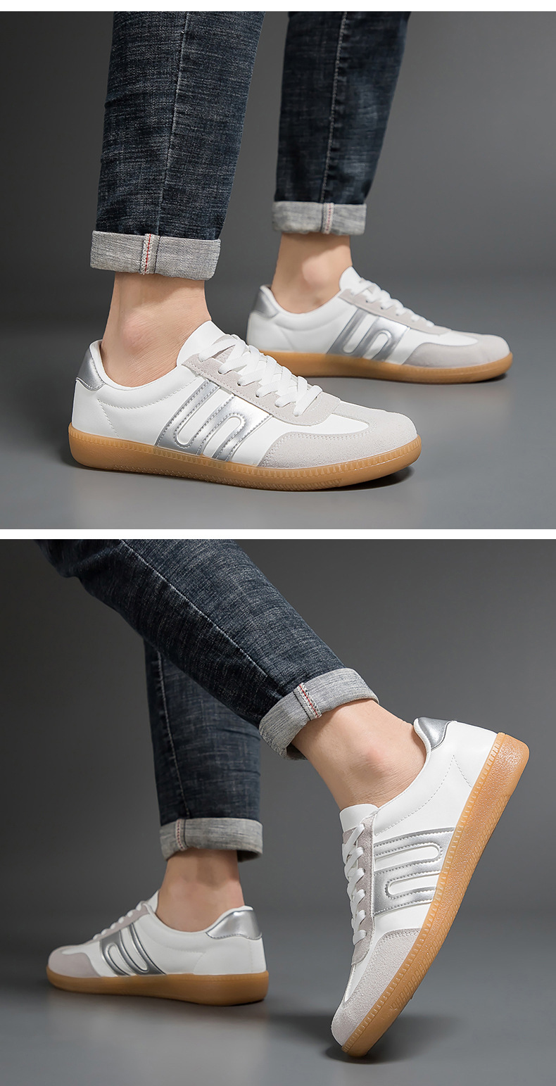 2024 neue Paar Training Runde Kappe Casual Board Lace up Kleine Weiße Schuhe frauen Herbst F8816_voghion.com